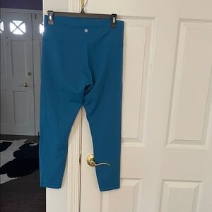 Lululemon Athletica Teal Leggings